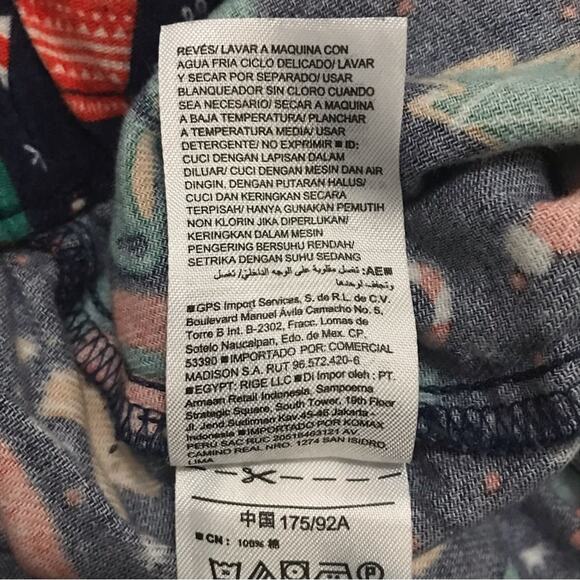 Old Navy Blue Christmas flannel Pajama pants Size XL - Picture 4 of 7